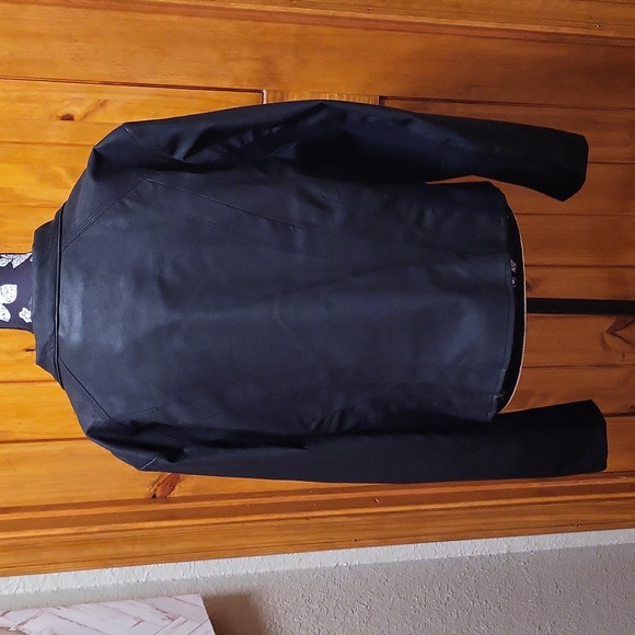 NWOT Marc New York Andrew Marc XXL Black Faux Leather Jacket - Picture 5 of 7